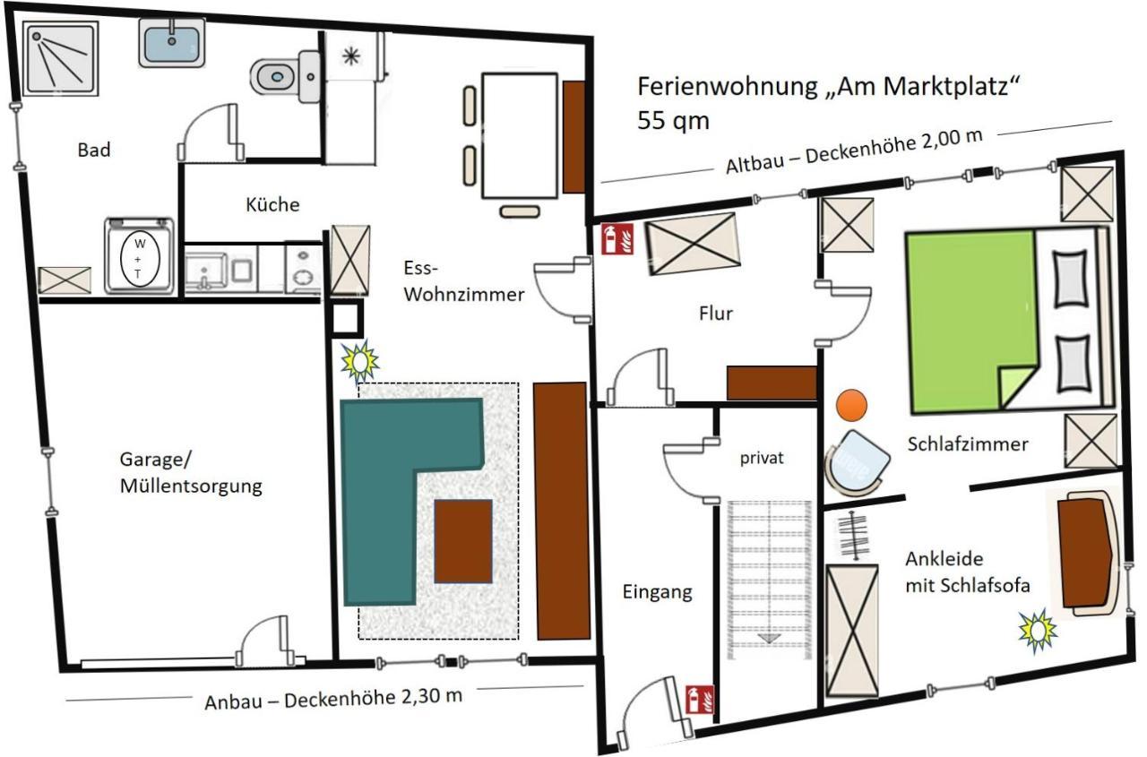 Ferienhaus Am Marktplatz Oberheimbach Extérieur photo